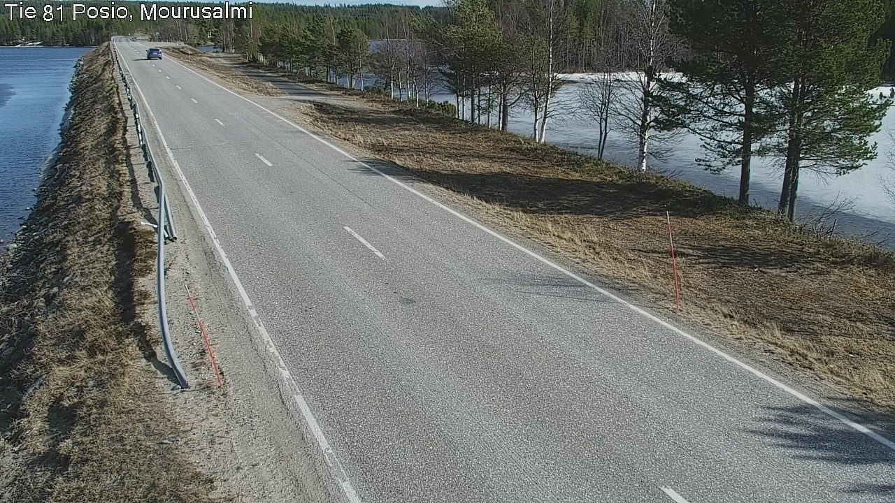 Weather Camera Image Väg 81 Posio, Mourusalmi, Posio, Lappi
