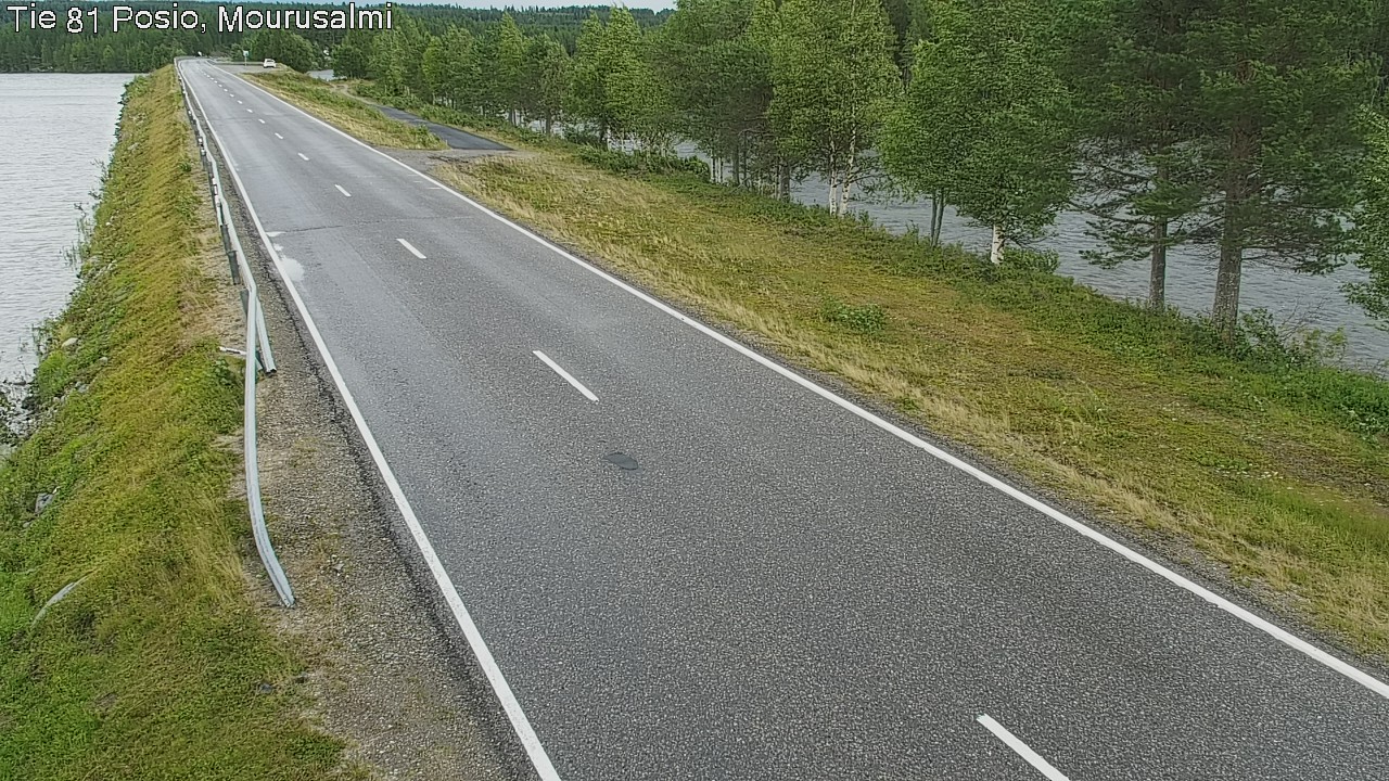 Kelikamerat Kuva Tie 81 Posio, Mourusalmi, Posio, Lappi