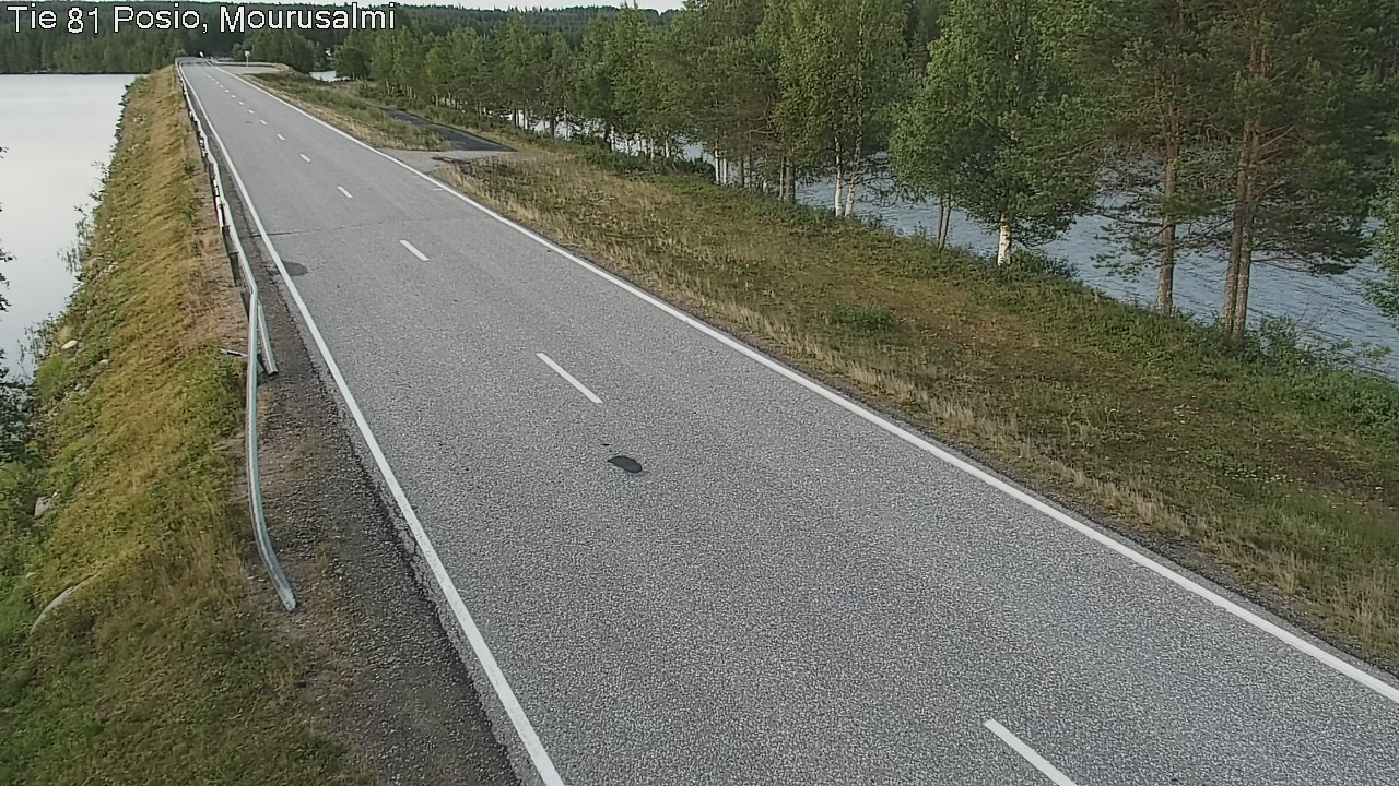 Kelikamerat Kuva Tie 81 Posio, Mourusalmi, Posio, Lappi