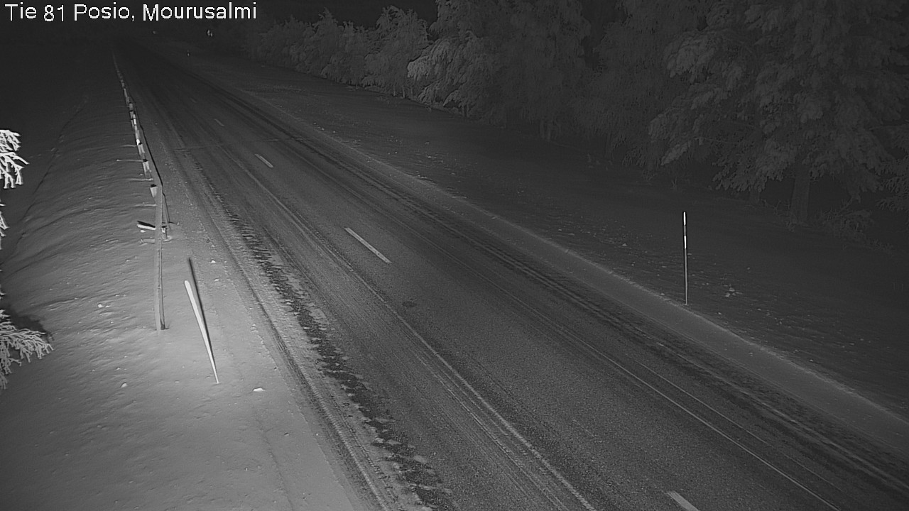 Kelikamerat Kuva Tie 81 Posio, Mourusalmi, Posio, Lappi