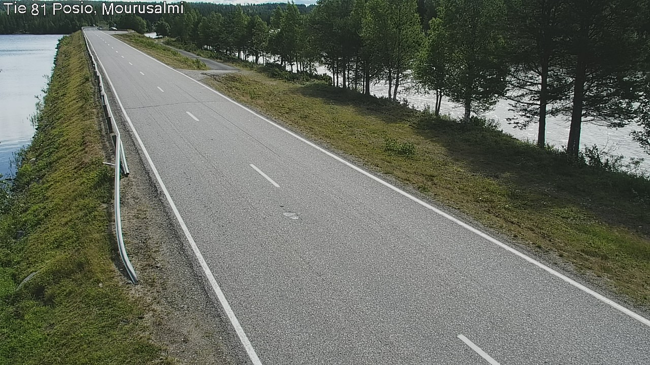 Weather Camera Image Road 81 Posio, Mourusalmi, Posio, Lappi