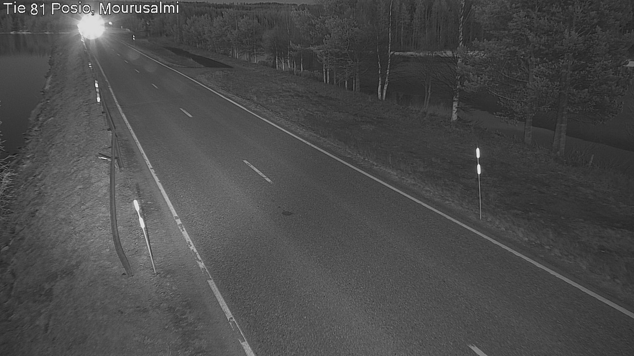 Weather Camera Image Väg 81 Posio, Mourusalmi, Posio, Lappi