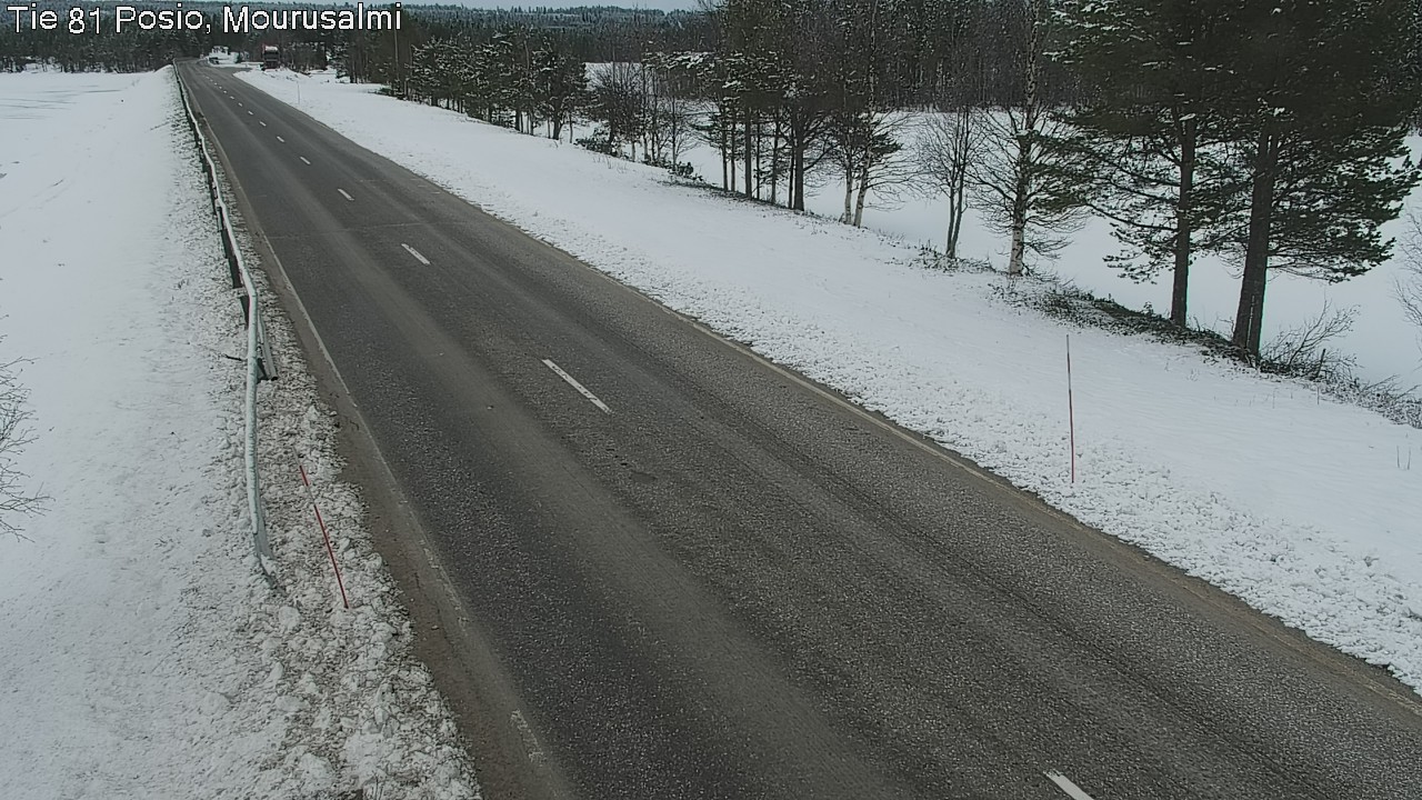 Kelikamerat Kuva Tie 81 Posio, Mourusalmi, Posio, Lappi