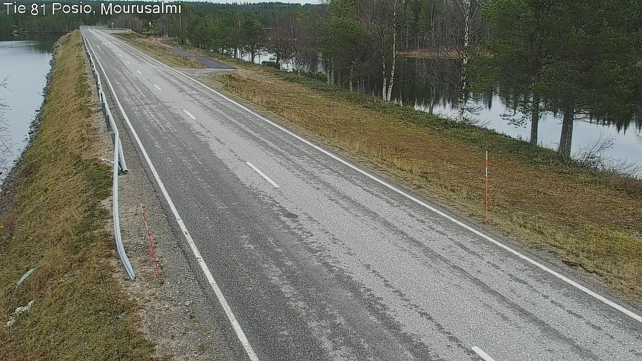 Kelikamerat Kuva Tie 81 Posio, Mourusalmi, Posio, Lappi