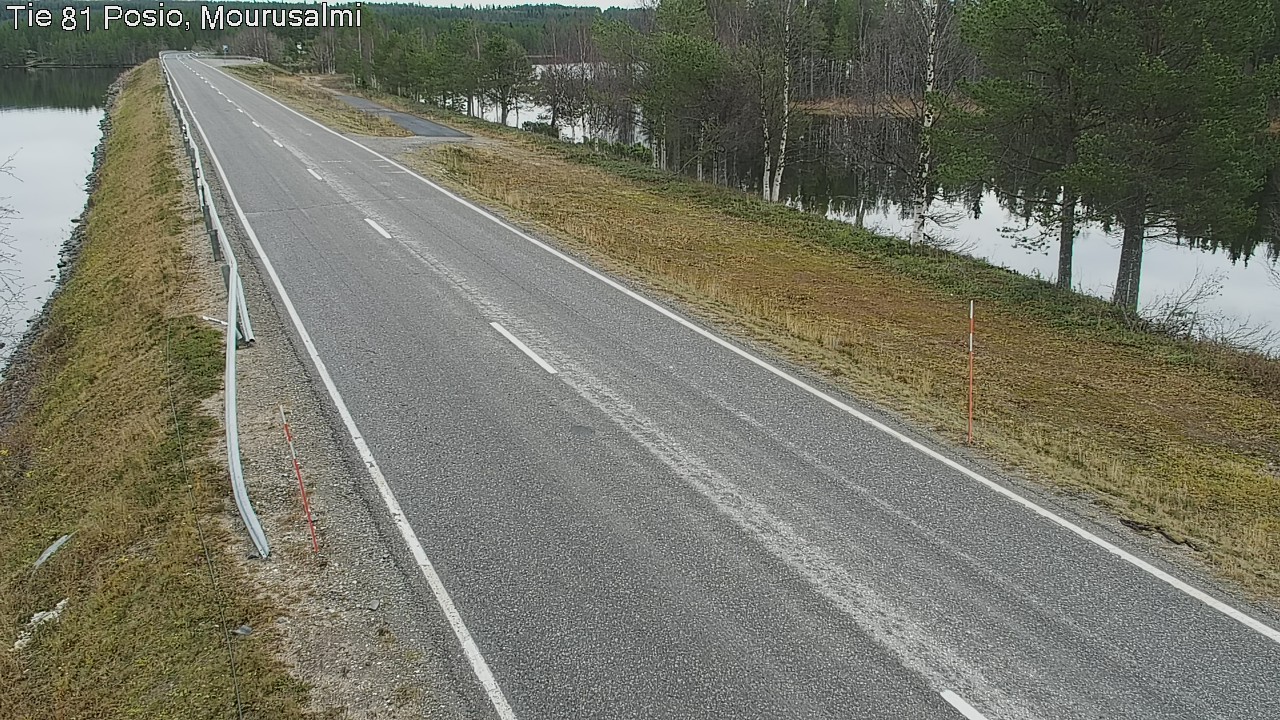 Kelikamerat Kuva Tie 81 Posio, Mourusalmi, Posio, Lappi