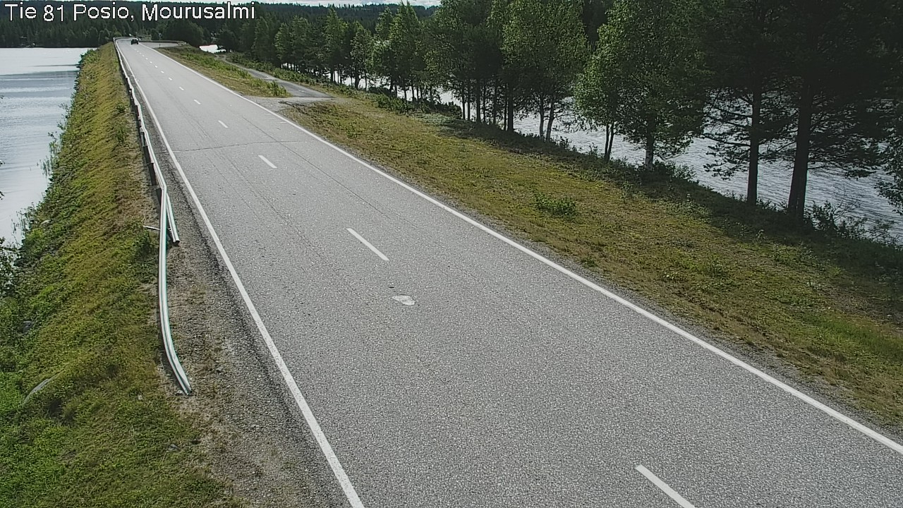 Weather Camera Image Road 81 Posio, Mourusalmi, Posio, Lappi
