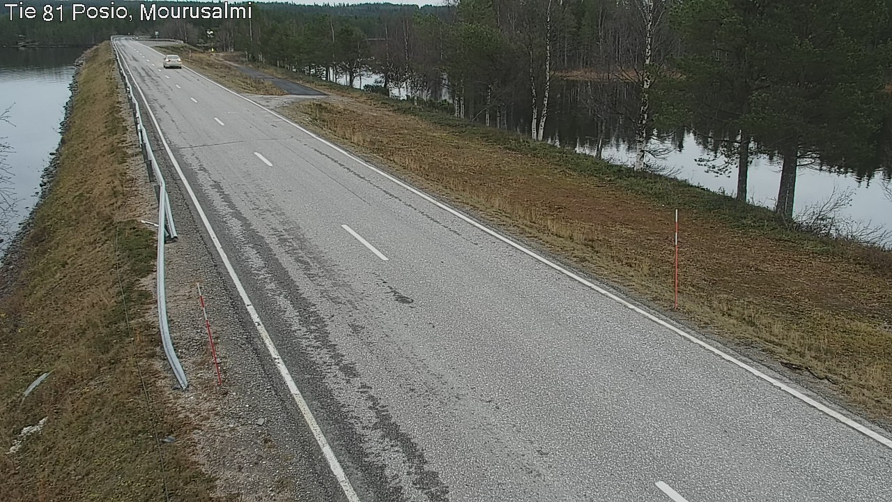 Kelikamerat Kuva Tie 81 Posio, Mourusalmi, Posio, Lappi