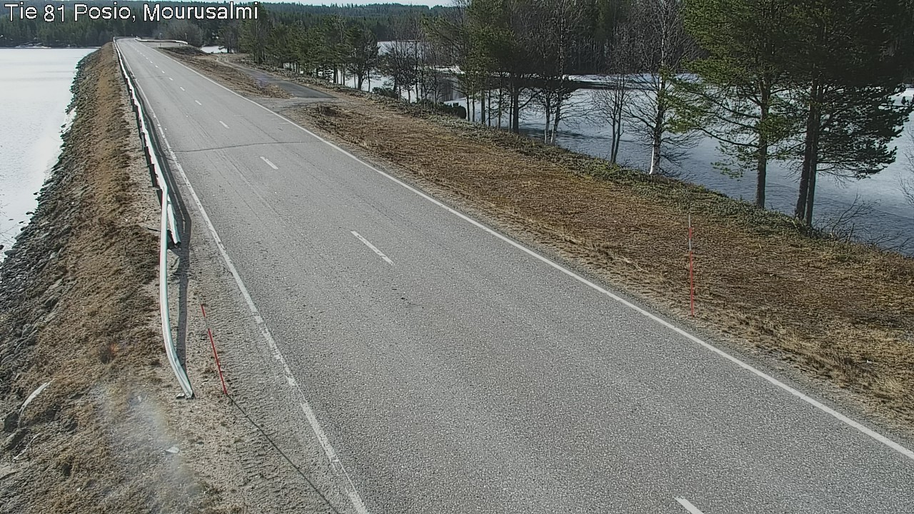 Weather Camera Image Road 81 Posio, Mourusalmi, Posio, Lappi