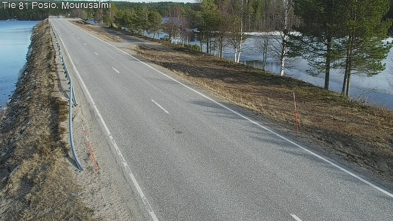 Weather Camera Image Väg 81 Posio, Mourusalmi, Posio, Lappi