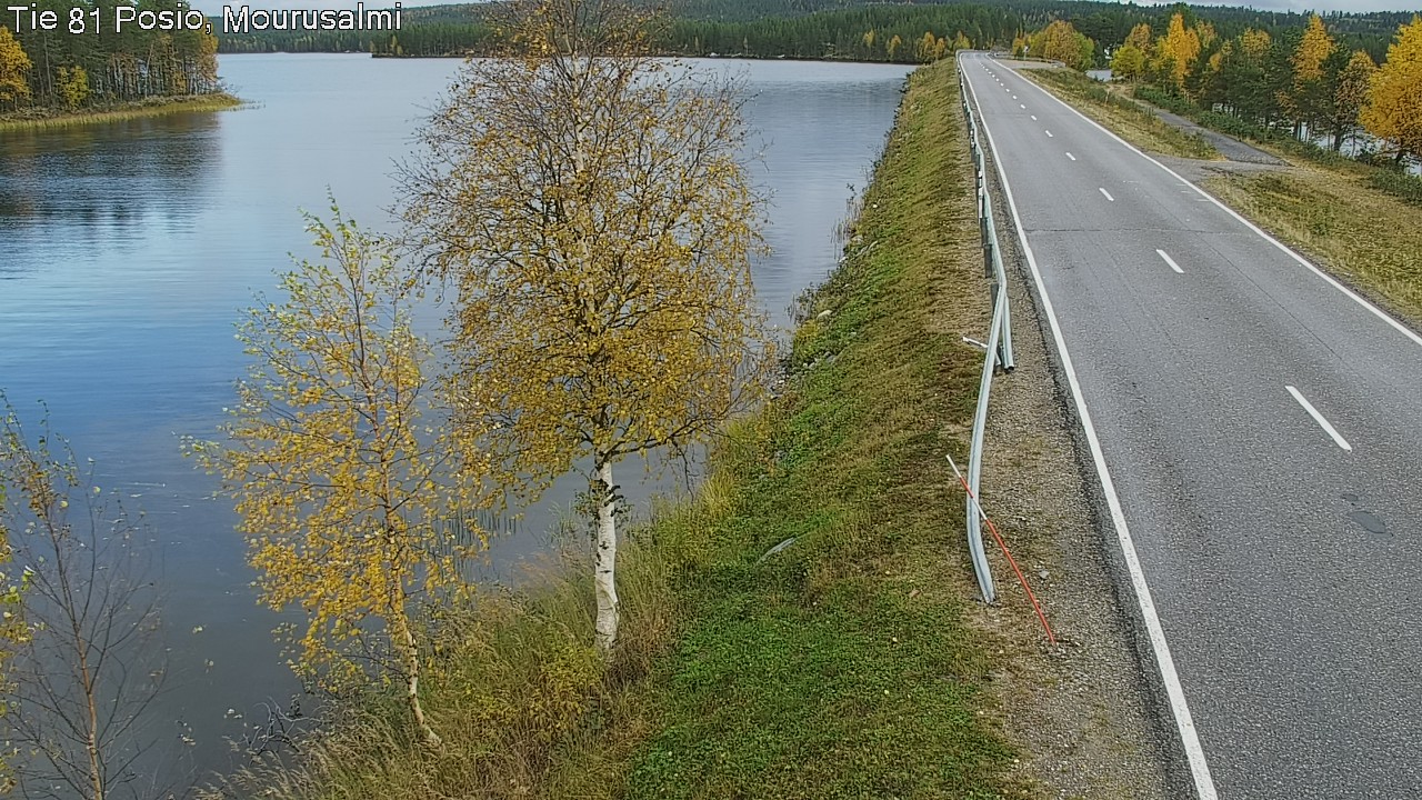 Kelikamerat Kuva Tie 81 Posio, Mourusalmi, Posio, Lappi