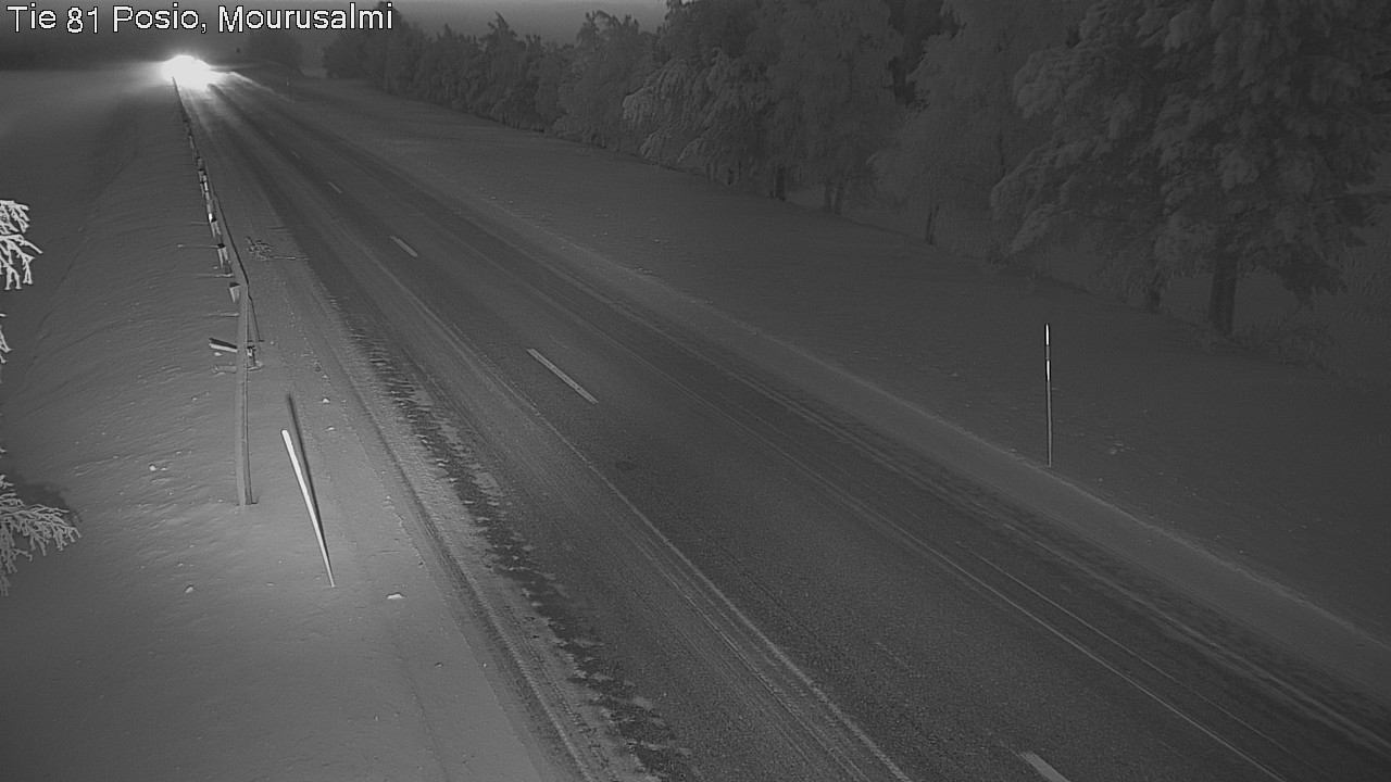 Kelikamerat Kuva Tie 81 Posio, Mourusalmi, Posio, Lappi