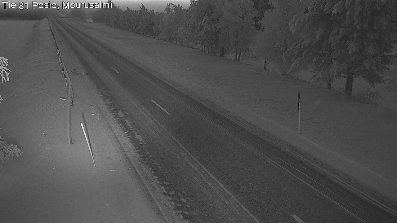Kelikamerat Kuva Tie 81 Posio, Mourusalmi, Posio, Lappi