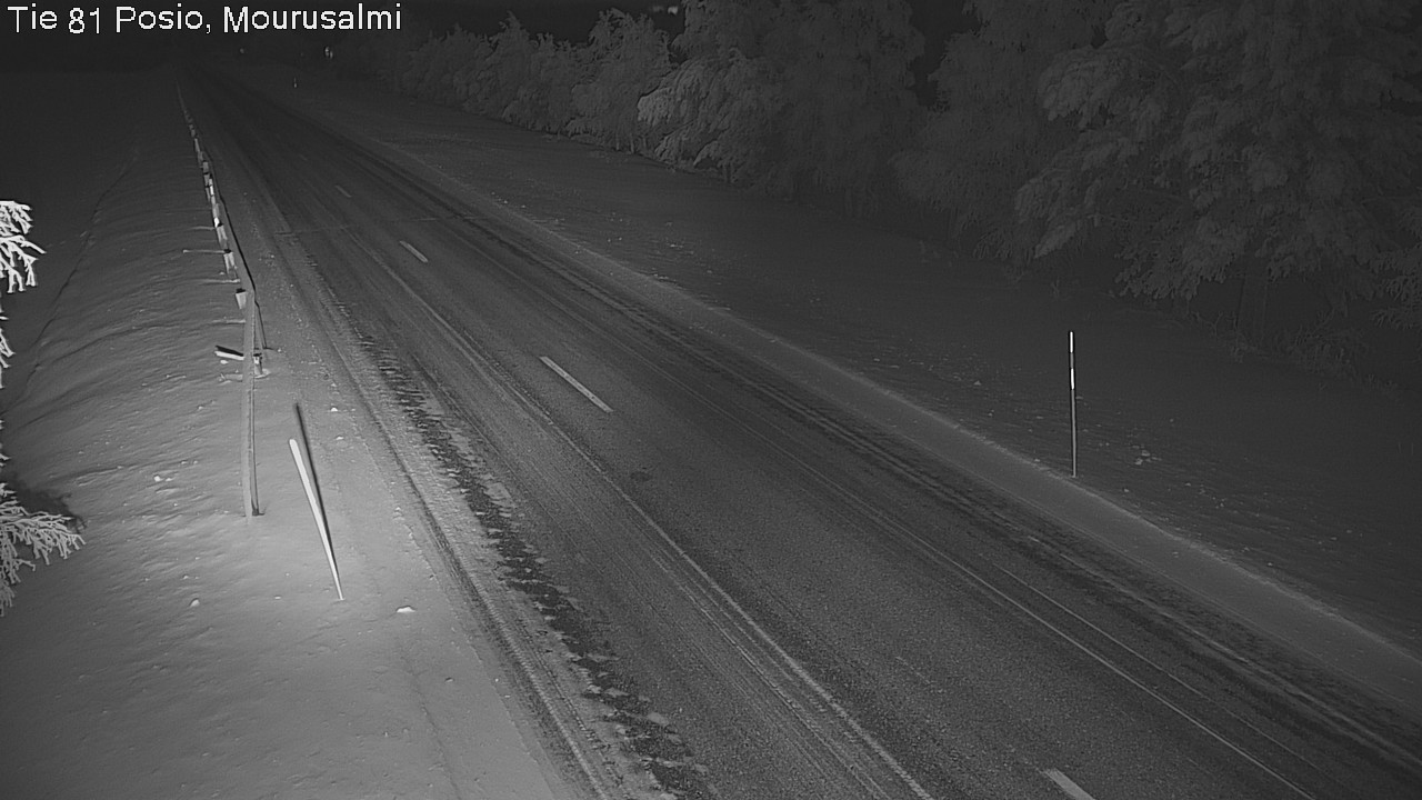 Kelikamerat Kuva Tie 81 Posio, Mourusalmi, Posio, Lappi