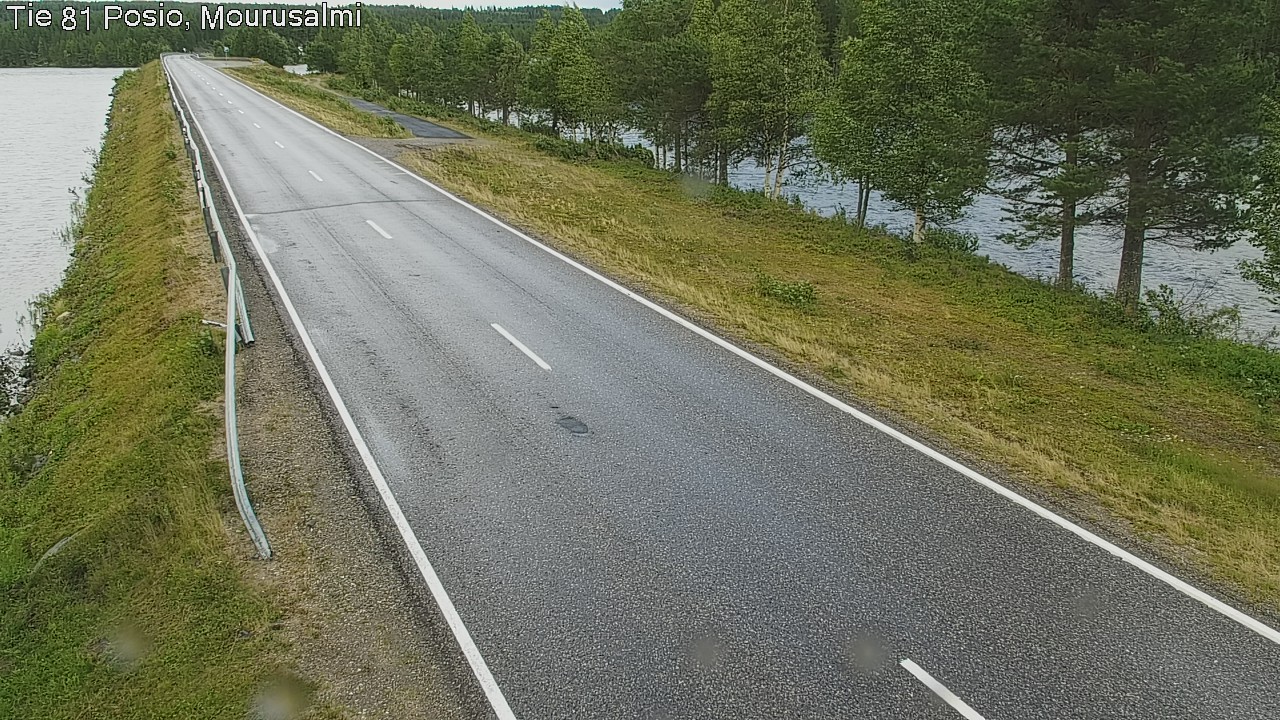 Kelikamerat Kuva Tie 81 Posio, Mourusalmi, Posio, Lappi
