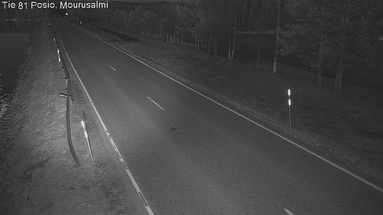 Weather Camera Image Väg 81 Posio, Mourusalmi, Posio, Lappi
