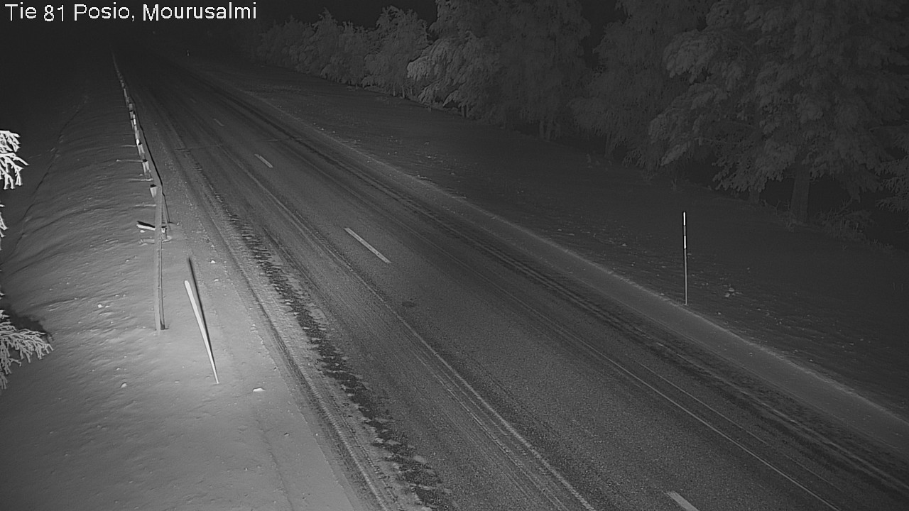 Kelikamerat Kuva Tie 81 Posio, Mourusalmi, Posio, Lappi