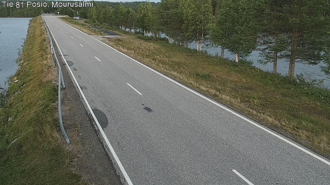 Kelikamerat Kuva Tie 81 Posio, Mourusalmi, Posio, Lappi