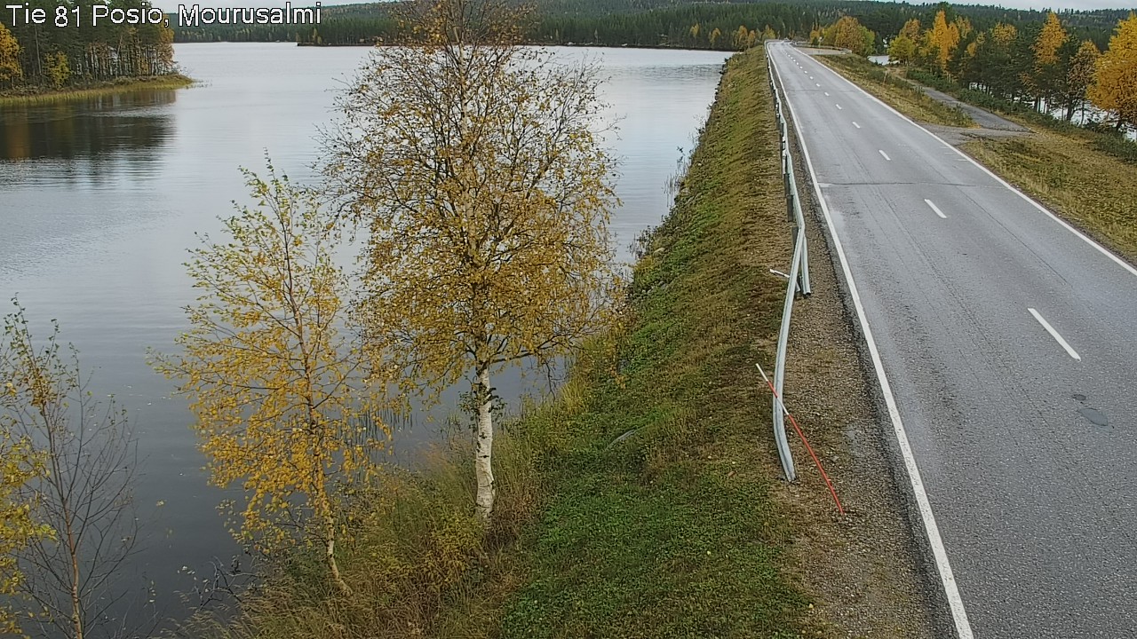 Kelikamerat Kuva Tie 81 Posio, Mourusalmi, Posio, Lappi