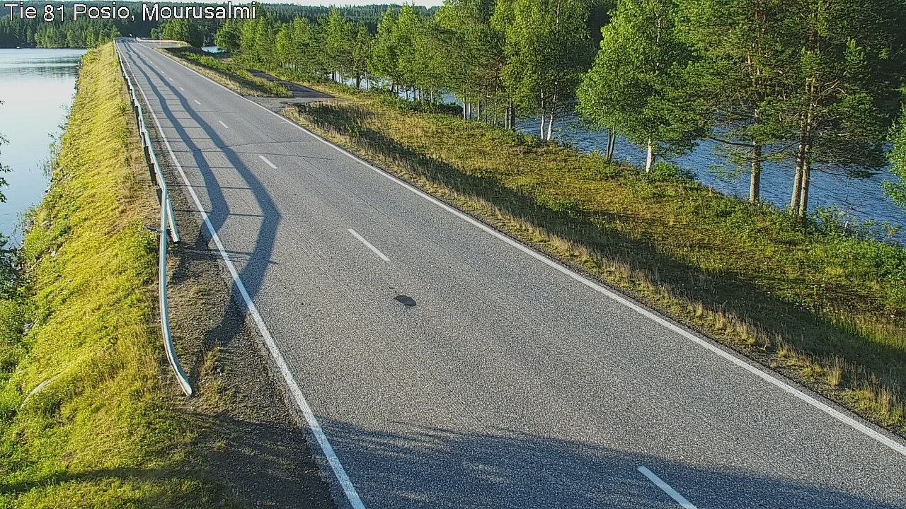 Kelikamerat Kuva Tie 81 Posio, Mourusalmi, Posio, Lappi