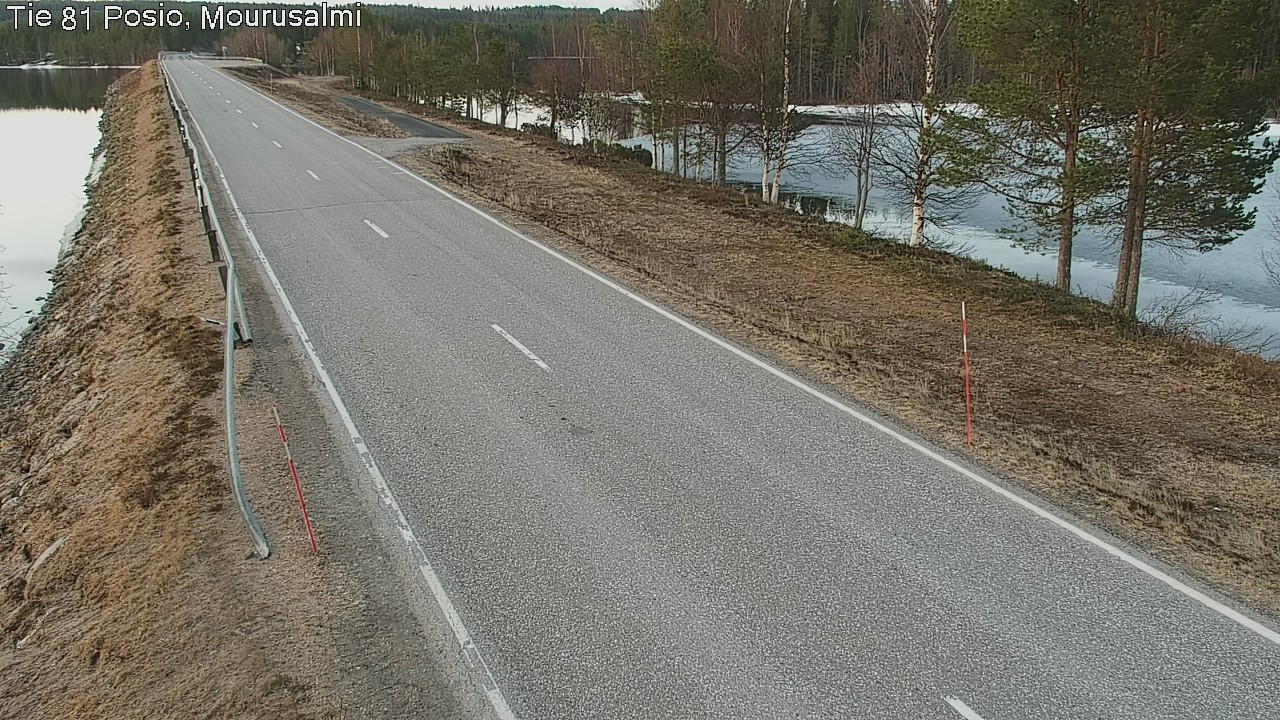 Weather Camera Image Road 81 Posio, Mourusalmi, Posio, Lappi