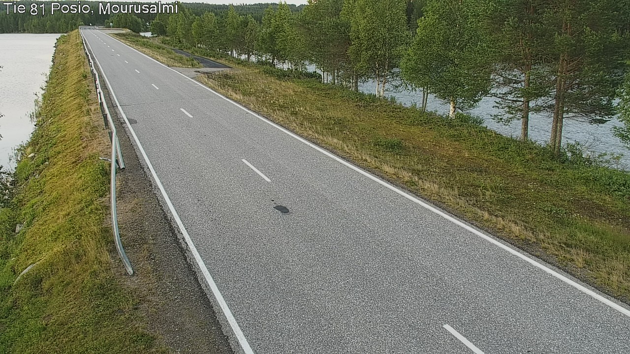 Kelikamerat Kuva Tie 81 Posio, Mourusalmi, Posio, Lappi