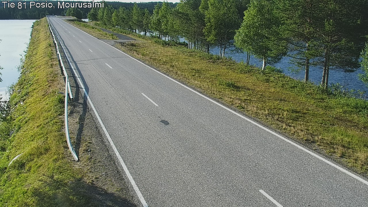 Weather Camera Image Road 81 Posio, Mourusalmi, Posio, Lappi