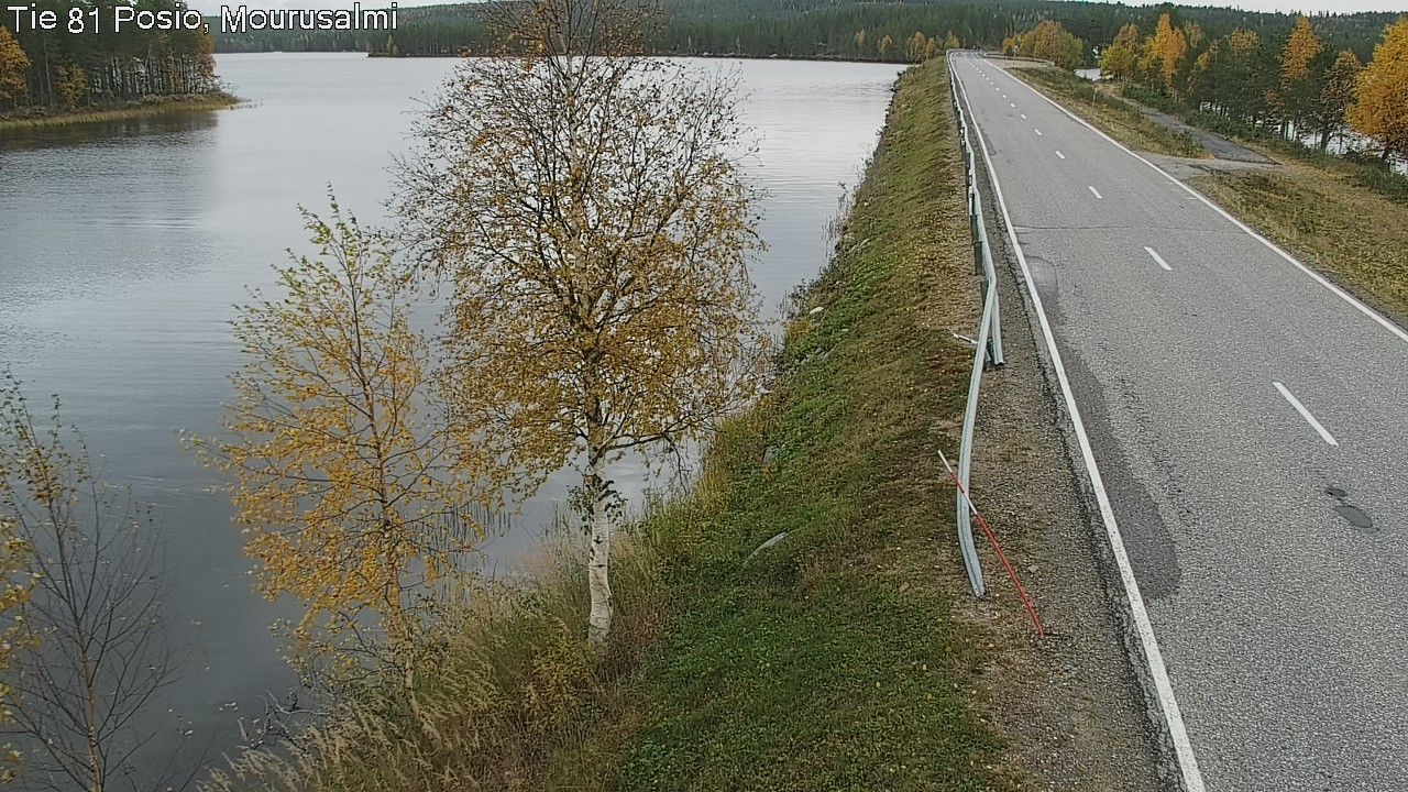 Kelikamerat Kuva Tie 81 Posio, Mourusalmi, Posio, Lappi