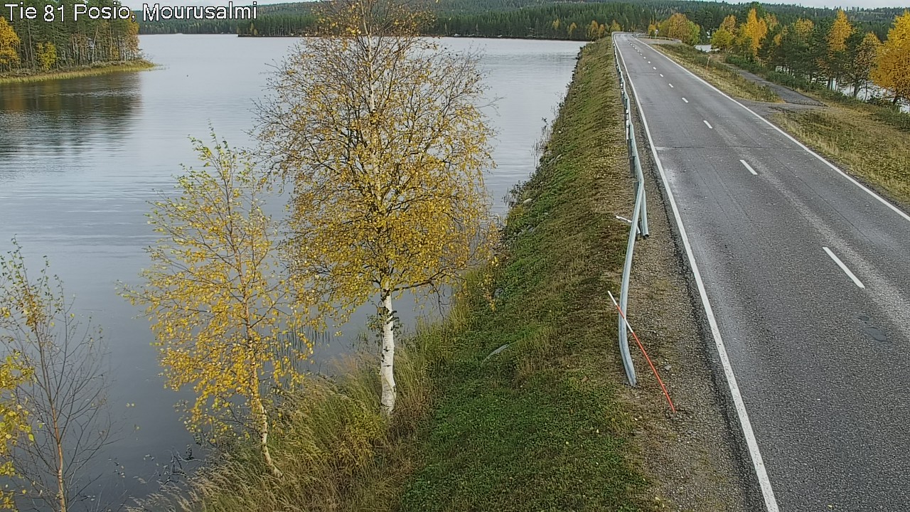 Kelikamerat Kuva Tie 81 Posio, Mourusalmi, Posio, Lappi