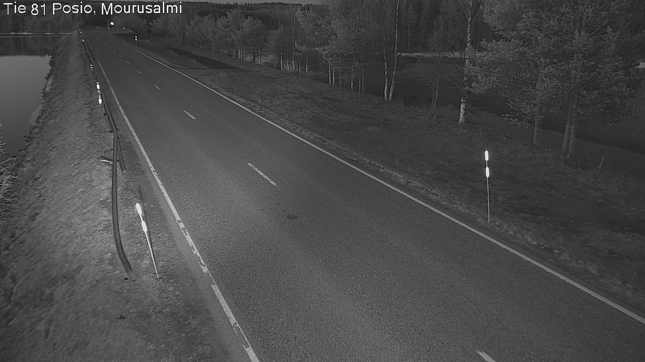 Weather Camera Image Road 81 Posio, Mourusalmi, Posio, Lappi