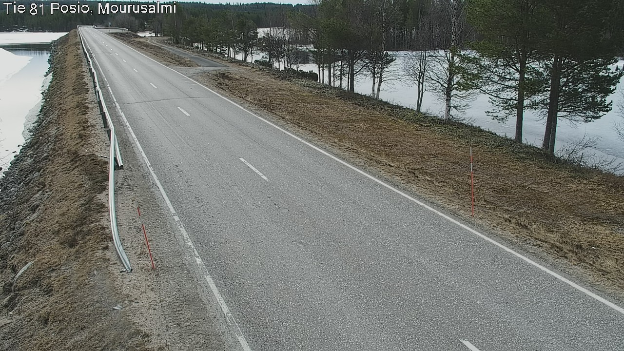 Weather Camera Image Väg 81 Posio, Mourusalmi, Posio, Lappi