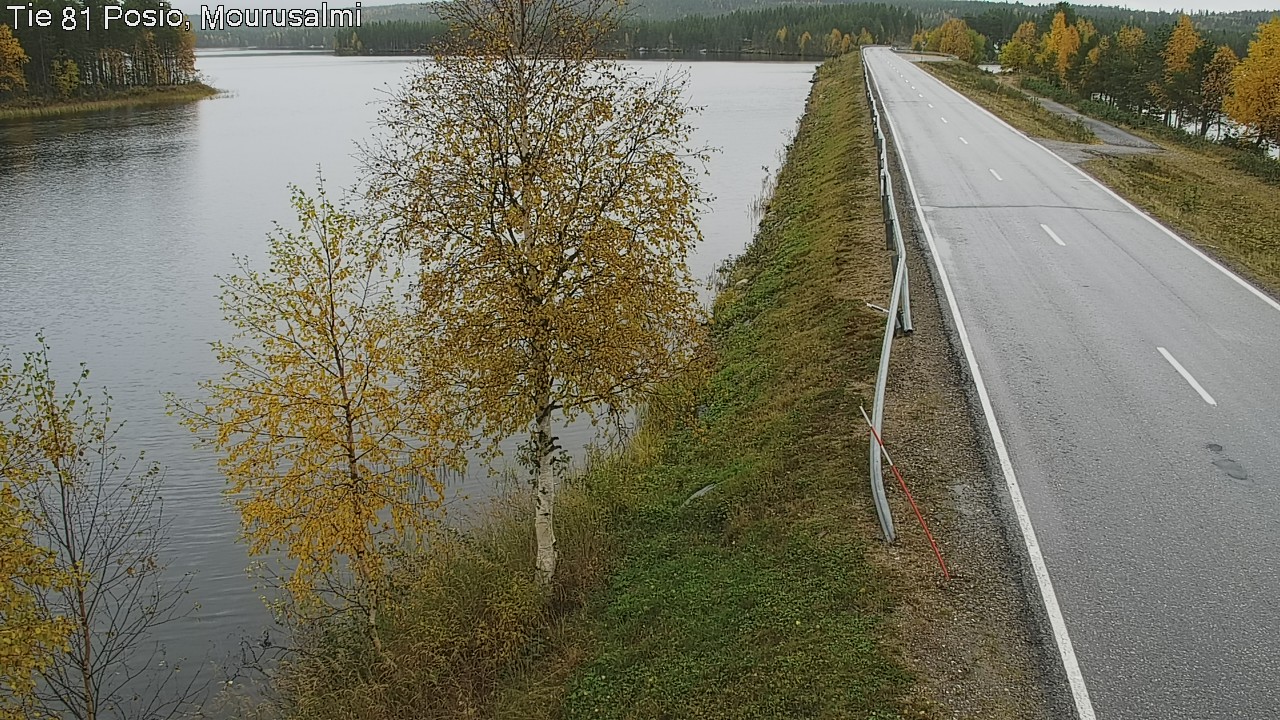 Kelikamerat Kuva Tie 81 Posio, Mourusalmi, Posio, Lappi