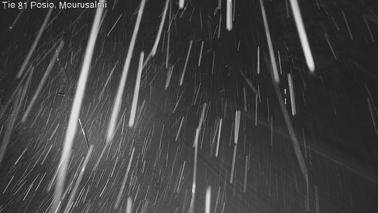 Weather Camera Image Väg 81 Posio, Mourusalmi, Posio, Lappi
