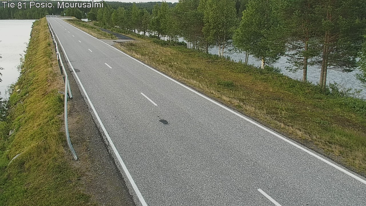 Kelikamerat Kuva Tie 81 Posio, Mourusalmi, Posio, Lappi