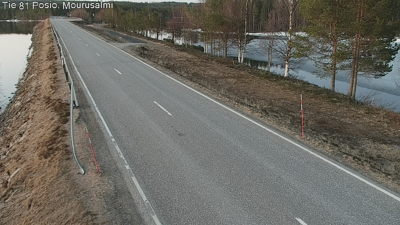 Weather Camera Image Road 81 Posio, Mourusalmi, Posio, Lappi