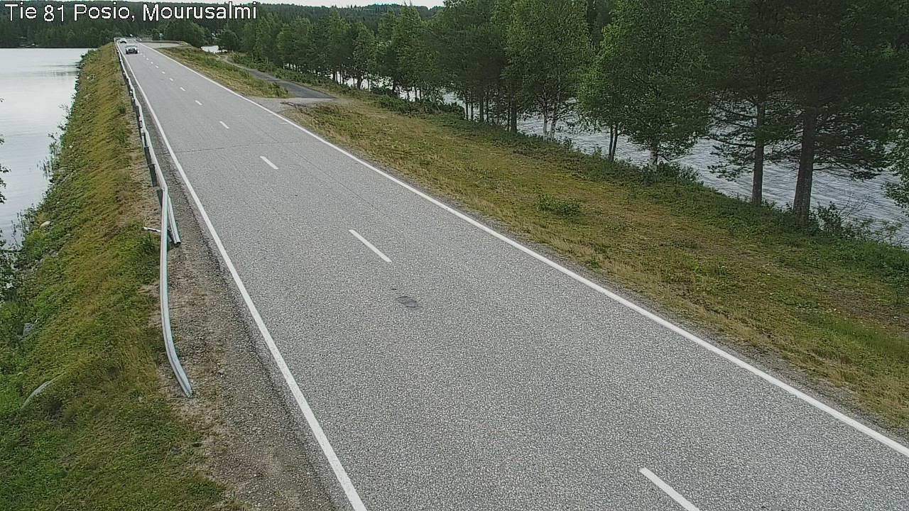Weather Camera Image Road 81 Posio, Mourusalmi, Posio, Lappi