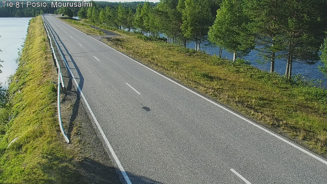 Weather Camera Image Road 81 Posio, Mourusalmi, Posio, Lappi