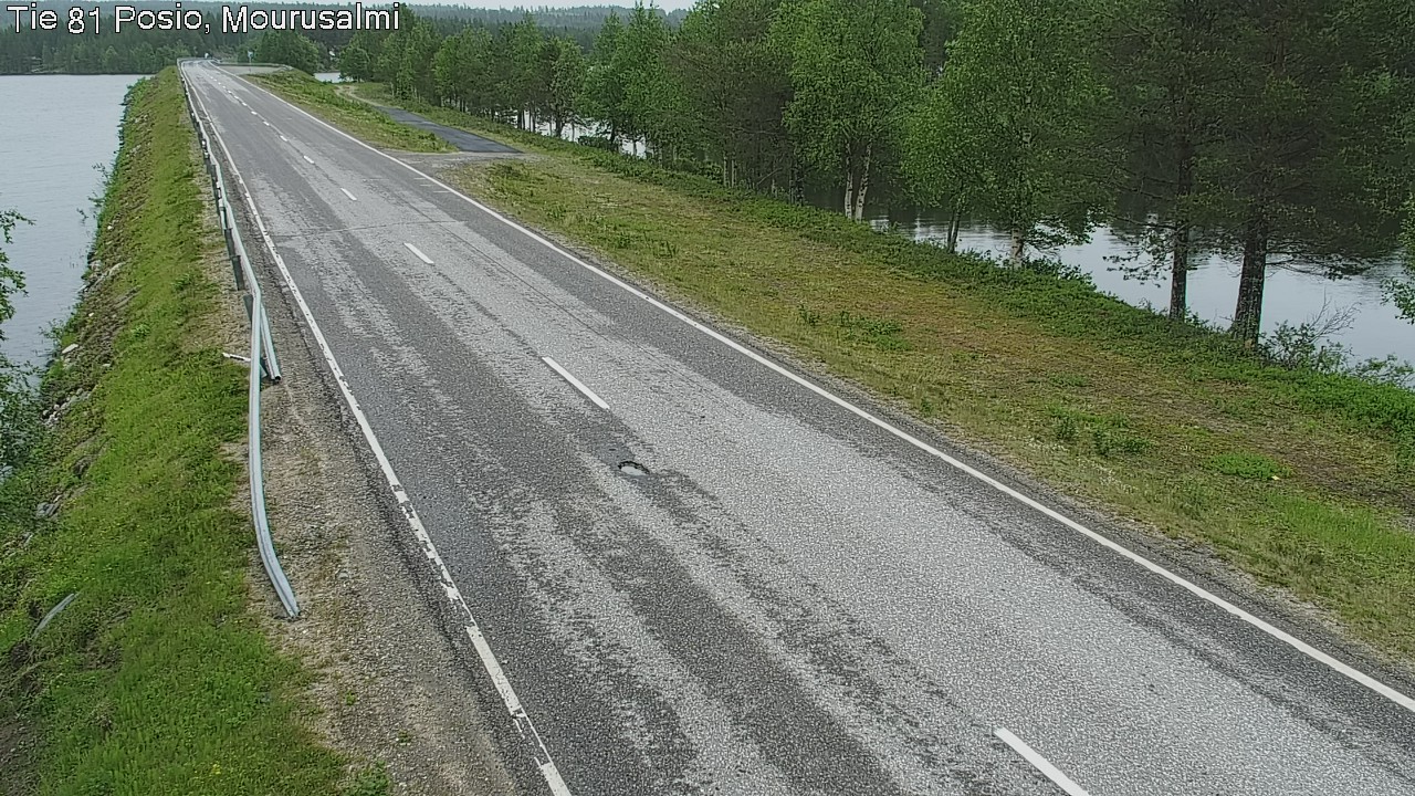 Kelikamerat Kuva Tie 81 Posio, Mourusalmi, Posio, Lappi