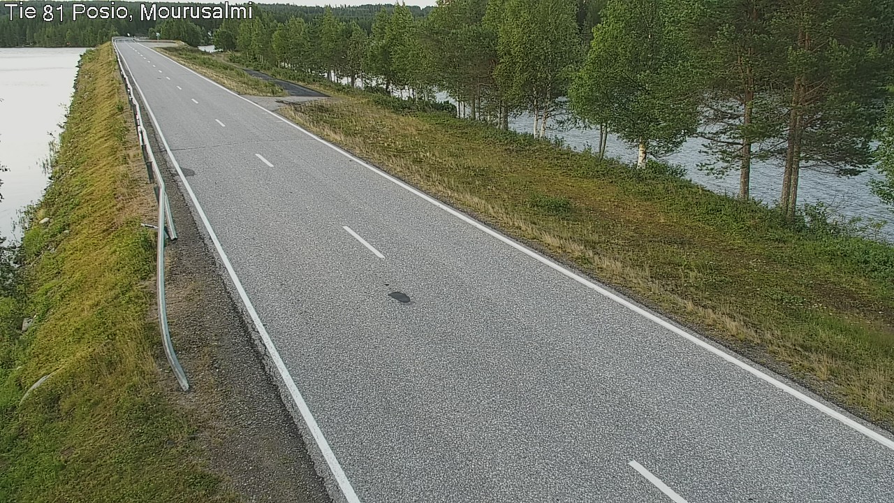 Kelikamerat Kuva Tie 81 Posio, Mourusalmi, Posio, Lappi