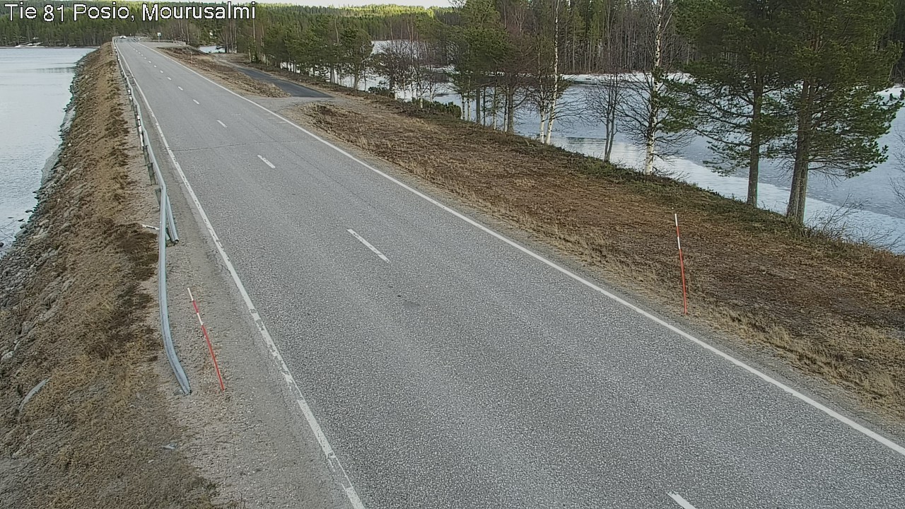 Weather Camera Image Väg 81 Posio, Mourusalmi, Posio, Lappi