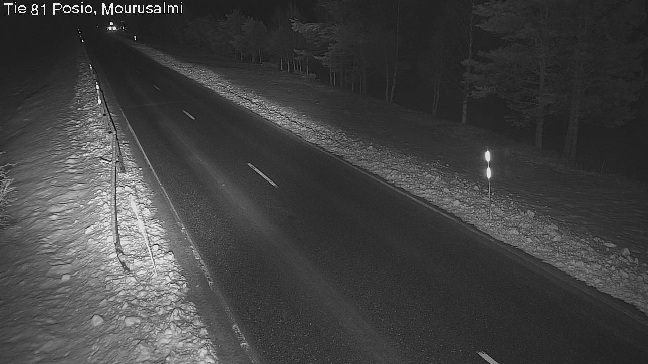 Kelikamerat Kuva Tie 81 Posio, Mourusalmi, Posio, Lappi