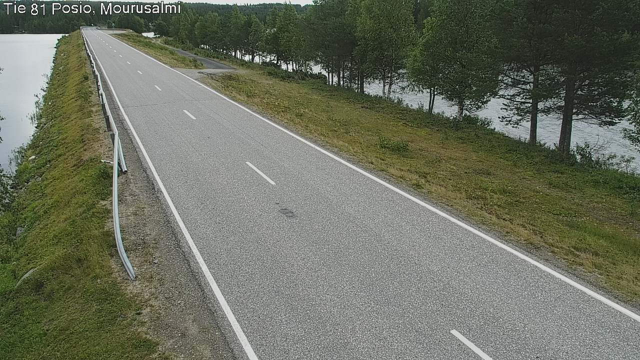 Weather Camera Image Road 81 Posio, Mourusalmi, Posio, Lappi