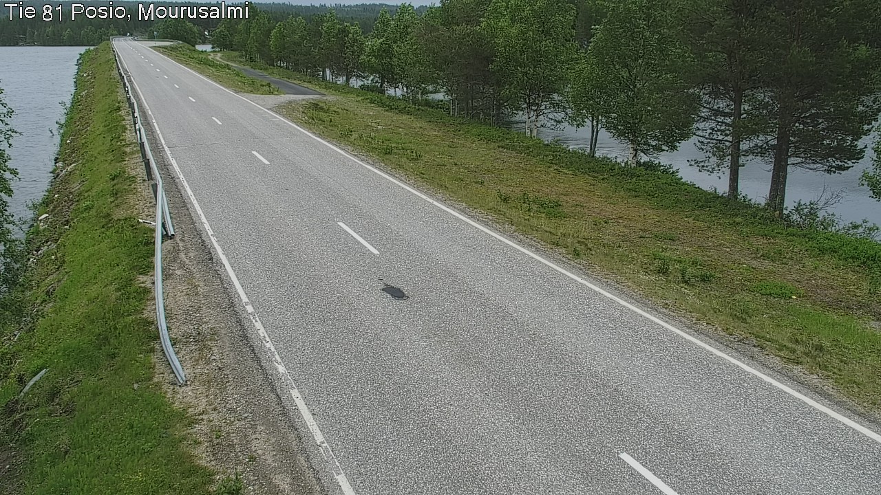 Weather Camera Image Road 81 Posio, Mourusalmi, Posio, Lappi