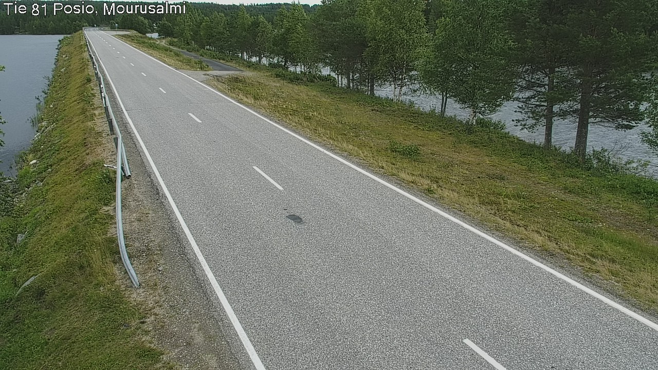 Kelikamerat Kuva Tie 81 Posio, Mourusalmi, Posio, Lappi