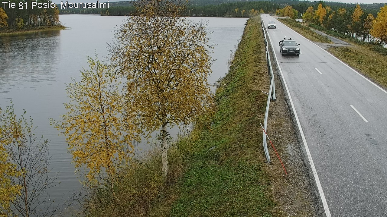 Kelikamerat Kuva Tie 81 Posio, Mourusalmi, Posio, Lappi