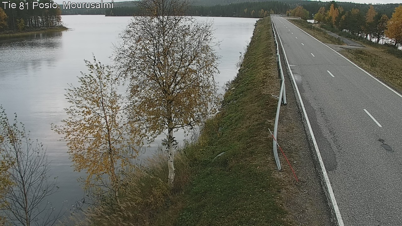 Kelikamerat Kuva Tie 81 Posio, Mourusalmi, Posio, Lappi