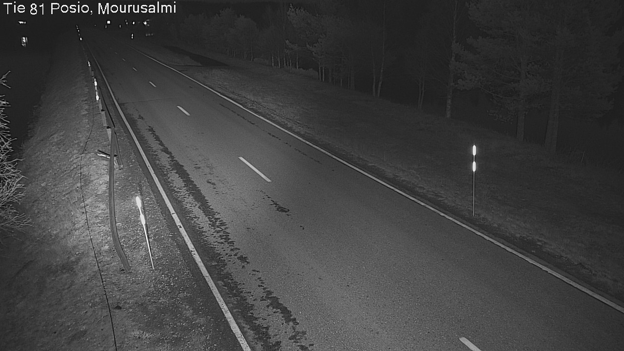 Kelikamerat Kuva Tie 81 Posio, Mourusalmi, Posio, Lappi