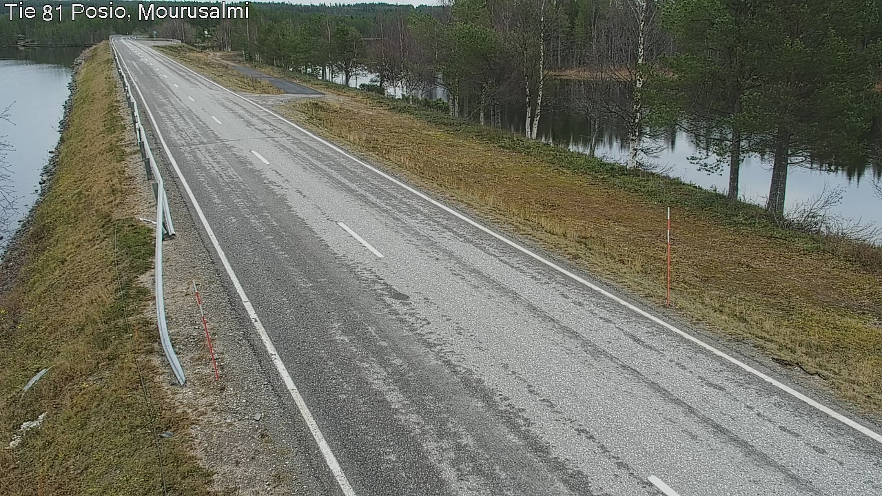 Kelikamerat Kuva Tie 81 Posio, Mourusalmi, Posio, Lappi