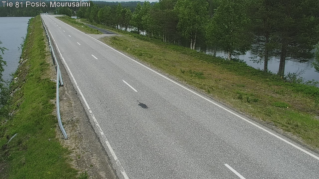 Kelikamerat Kuva Tie 81 Posio, Mourusalmi, Posio, Lappi