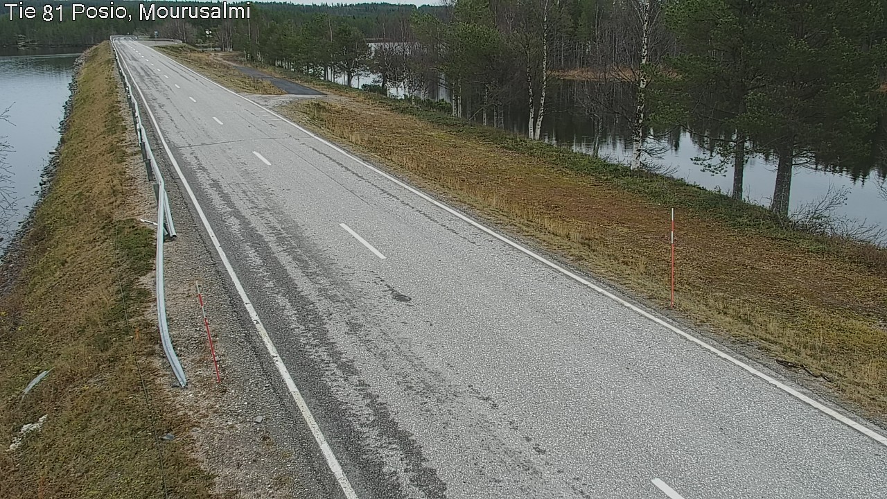 Kelikamerat Kuva Tie 81 Posio, Mourusalmi, Posio, Lappi