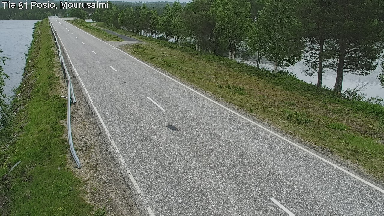 Weather Camera Image Road 81 Posio, Mourusalmi, Posio, Lappi